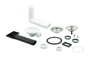 KIT DESAGÜE FREGADERA UNA CUBETA ROCA